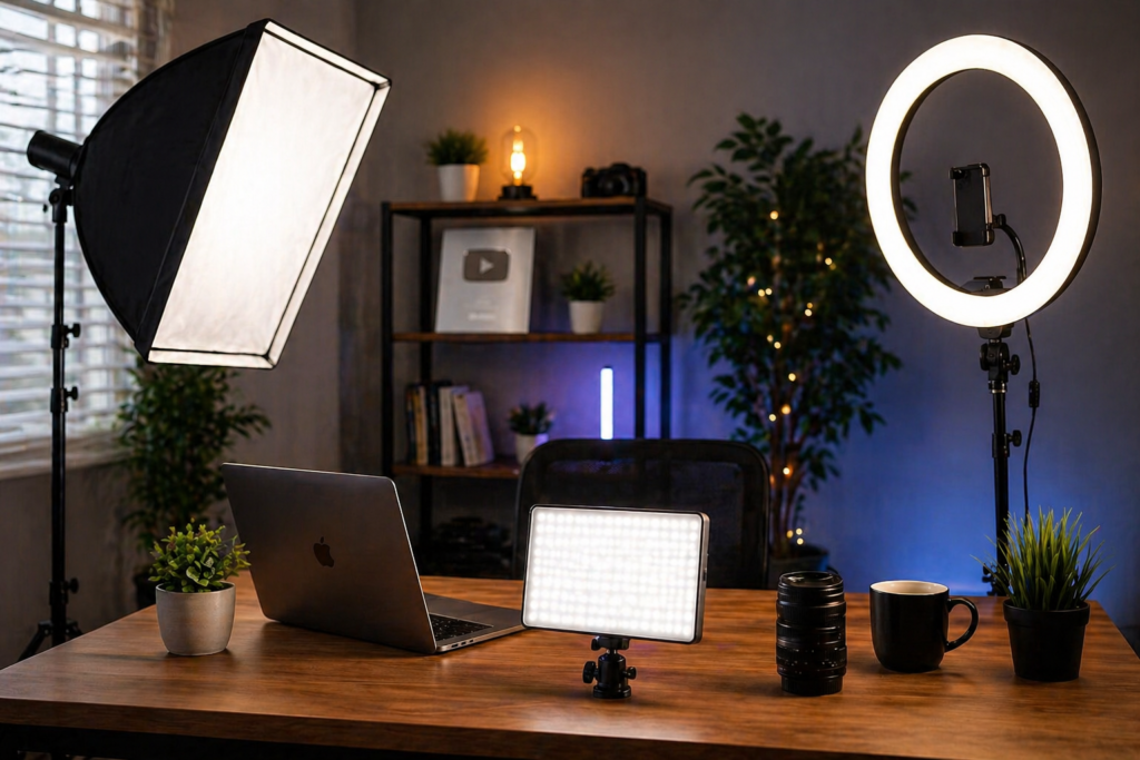 Best Lighting Setup for YouTube at Home